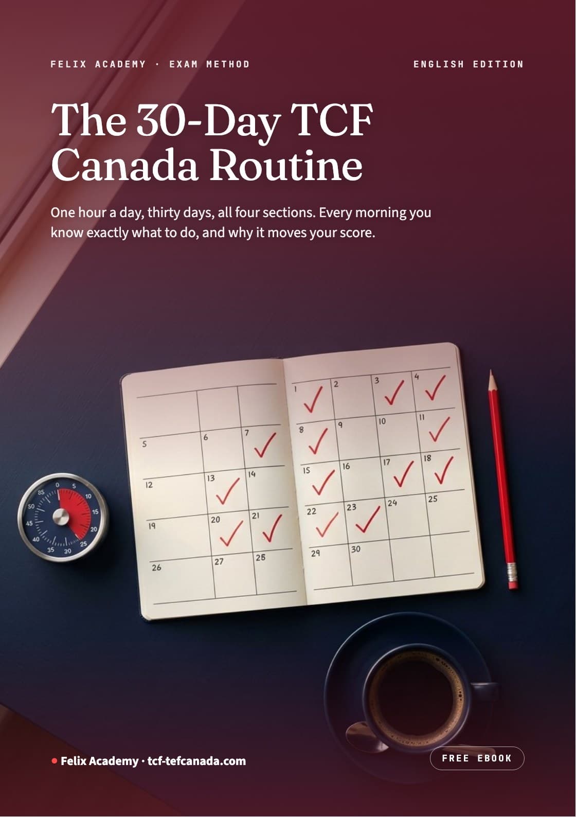 Cover of The 30-Day TCF Canada Routine