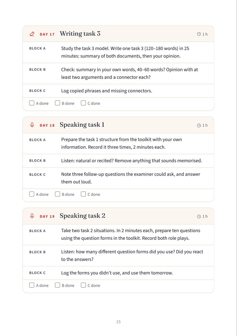 Page 15: Day 17 · Writing task 3